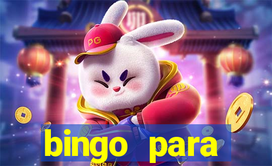 bingo para despedida de solteira para imprimir